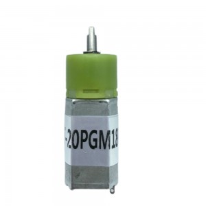 20mm DC 12V 24V balaastiig meeraha geared motor 180 burush matoor