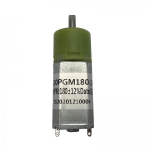 FT-20PGM180 planetgirmotor i plast