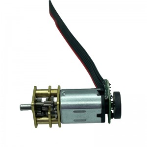 FT-12FGMN20 small Flat gearmotor  12mm gearbox motor with encoder