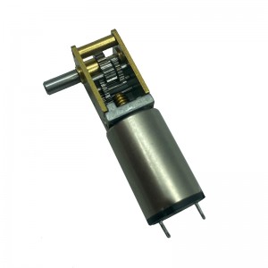 FT-12SGM1220  12mm worm gear motor with 1220 coreless motor