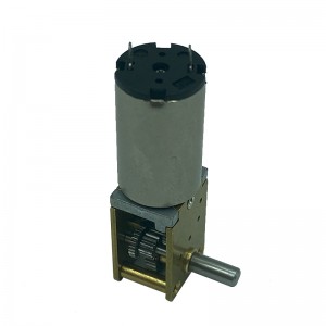 FT-12SGM1220  12mm worm gear motor with 1220 coreless motor