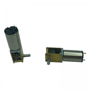 FT-12SGM1220  12mm worm gear motor with 1220 coreless motor
