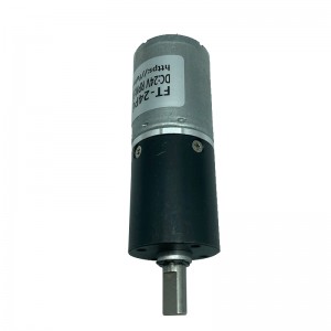 FT-24PGM370 48v bursti jafnstraumur plánetískur gírminnkunarmótor
