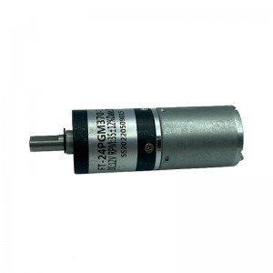 FT-24PGM370 48v bursti jafnstraumur plánetískur gírminnkunarmótor