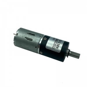 FT-24PGM370 48v bursti jafnstraumur plánetískur gírminnkunarmótor