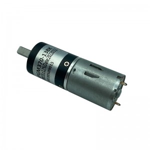 FT-24PGM370 48v bursti jafnstraumur plánetískur gírminnkunarmótor