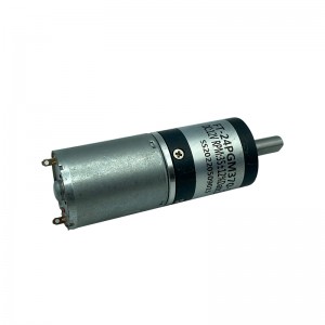 FT-24PGM370 48v bursti jafnstraumur plánetískur gírminnkunarmótor