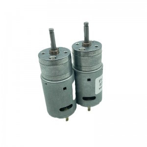 FT-25RGM385 25mm DC brushed spur gear motor for deal cards equipment