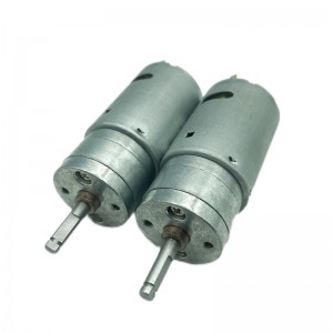 FT-25RGM385 25mm DC brushed spur gear motor for deal cards equipment