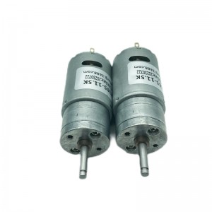 FT-25RGM385 25mm DC brushed spur gear motor for deal cards equipment