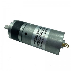 FT-28PGM390 high torque low noise 28mm planetary gear motor