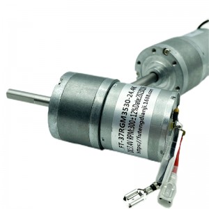 FT-37RGM3530 37mm gearbox DC spur gear motor
