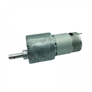 FT-37RGM385 Spur gearbox motor metal gear dc motor