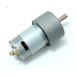 FT-37RGM385 Spur gearbox motor metal gear dc motor