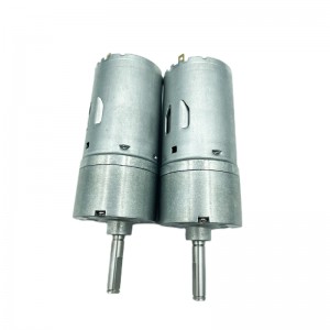 FT-37RGM545 High torque low noise 37mm Spur gear motor robot motor