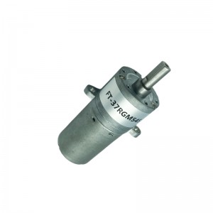 FT-37RGM545 Round Spur gear motor with gear reduction