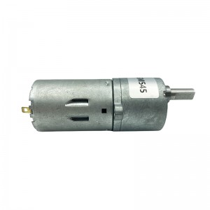 FT-37RGM545 Round Spur gear motor with gear reduction