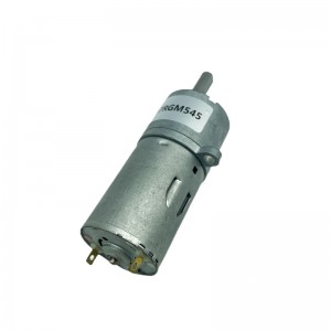 FT-37RGM545 Round Spur gear motor with gear reduction