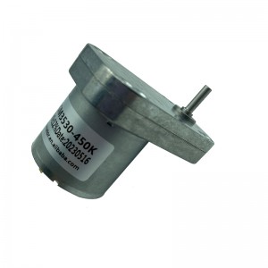 FT-65FGM3530 Flat gear motor 12v dc mooto leh sanduuqa gear