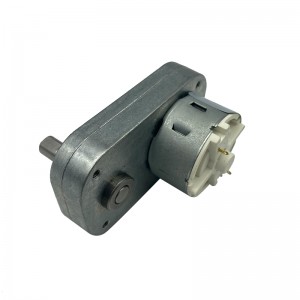 FT-65FGM500 DC brush gearbox motor 65mmx38mm Flat gear motor