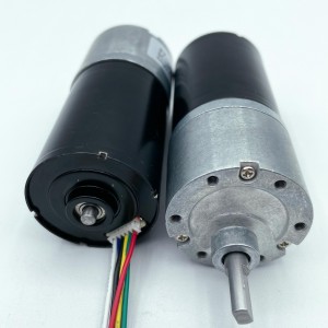 FT-37RGM3650 37mm DC-växelmotor borstlös motor 3650 BLDC-motor med stålförstärkningsväxelmotor