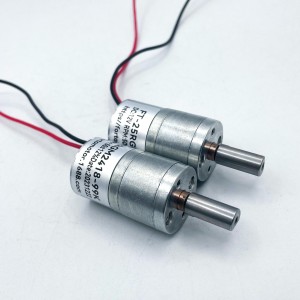 FT-25RGM2418 lítill 25mm gírkassi 2418 burstalaus gírmótor