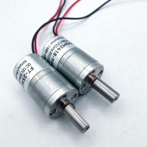FT-25RGM2418 lítill 25mm gírkassi 2418 burstalaus gírmótor