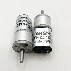 FT-16RMG030 Мотор-редуктор Micro DC диаметром 16 мм, мини-редуктор 030, двигатель