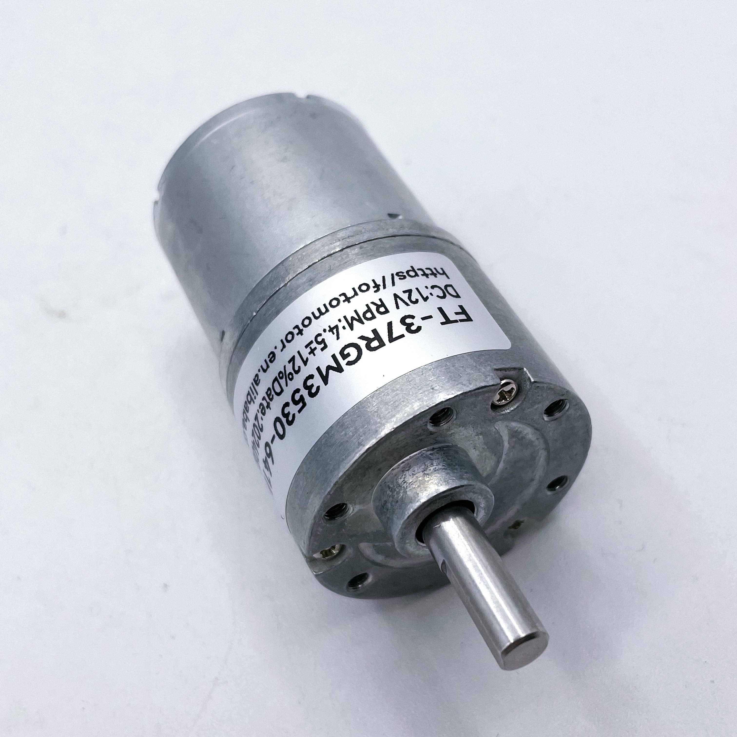 FT-37RGM3530-641K DC Gear matoorada loogu talagalay robot qashinka bisadaha is-nadiifinaya