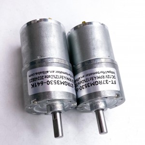 FT-37RGM3530-641K DC gírmótorar fyrir sjálfhreinsandi kattasandsvélmenni
