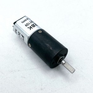 Small size and high precision 16mm DC brushed motor planetary gear motor