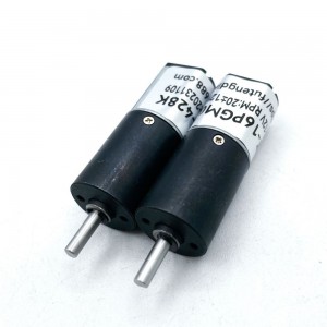 Small size and high precision 16mm DC brushed motor planetary gear motor
