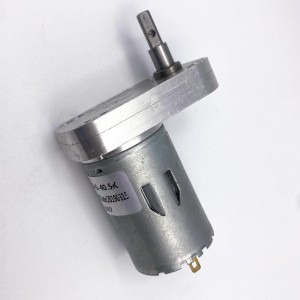 FT-65FGM545  Flat Gear motor reducer gearbox with 545 brush motor DC gear motor