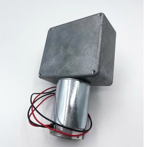 FT-9382SGM4468 Hirarka sare ee DC gear motor ee codsiga toosinta taayirrada